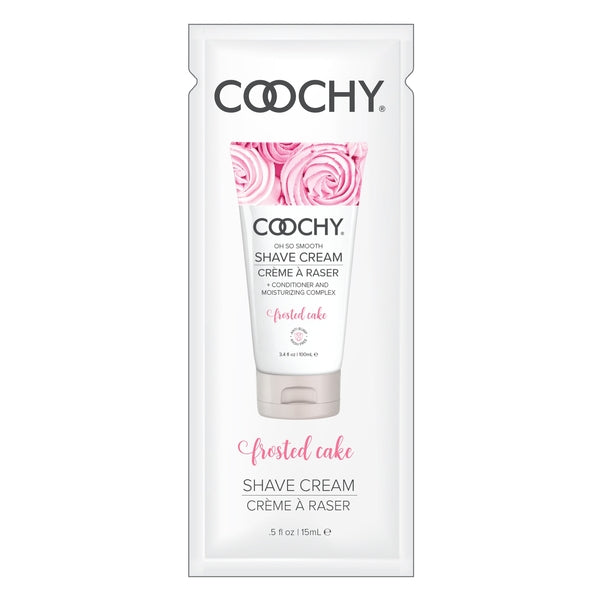 Frosted Cake Shave Cream.5oz Foil - Sheets Optional