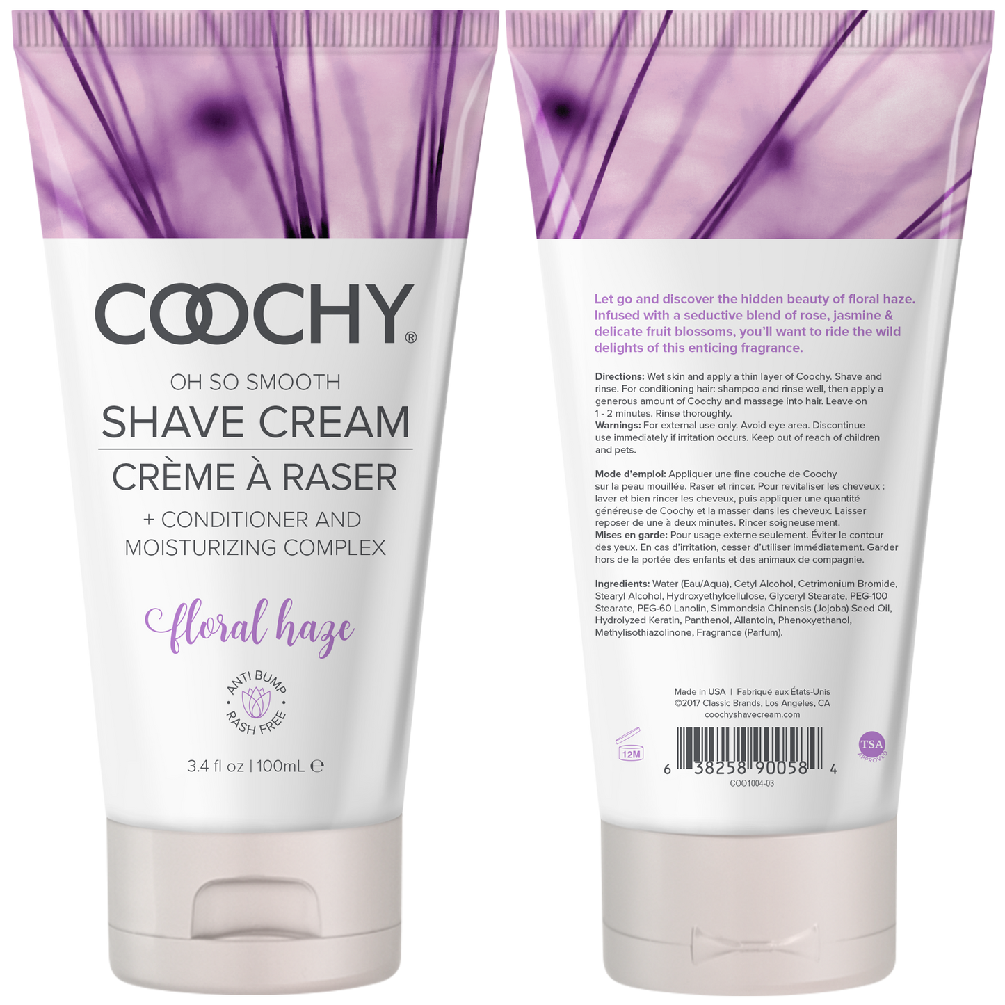 Shave Cream - Floral Haze 3.4oz | 100mL - Sheets Optional