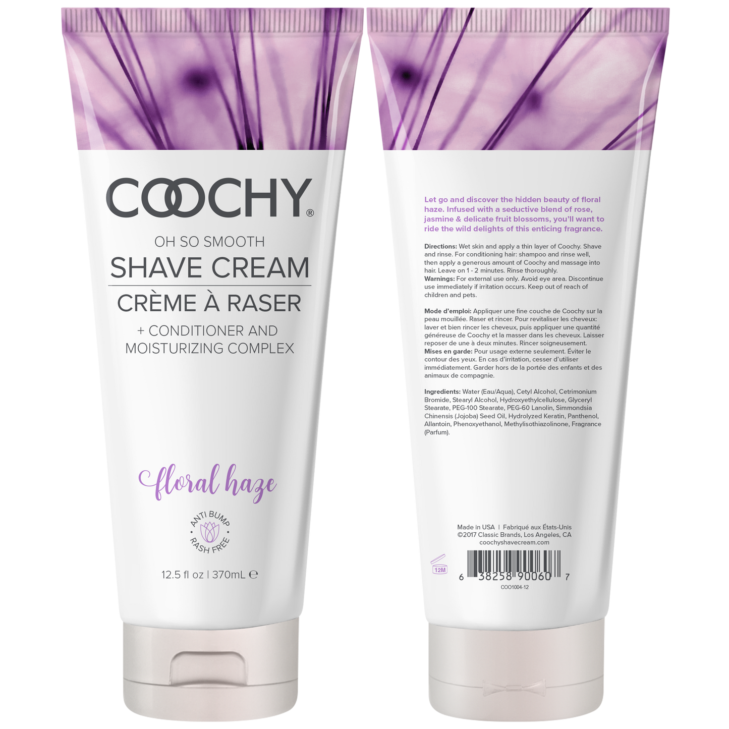 Shave Cream - Floral Haze 12.5oz | 370mL - Sheets Optional