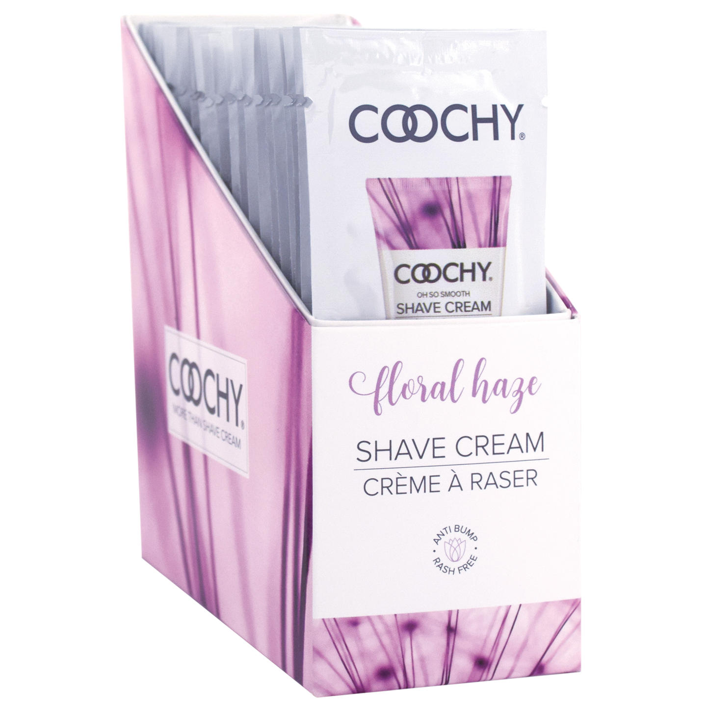 Shave Cream - Floral Haze 24pc | 15ml - Foil - DISPLAY - Sheets Optional