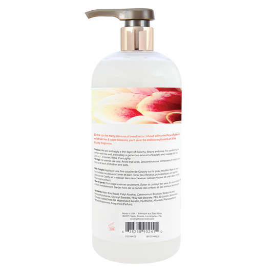 Shave Cream - Sweet Nectar 32oz | 946mL - Sheets Optional