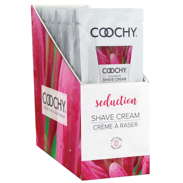 Shave Cream - Seduction 24pc (Honeysuckle/Citrus) | 15ml - Foil - DISPLAY - Sheets Optional