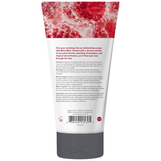 Oh So Smooth Shave Cream Berry Bliss 3.4oz | 100mL - Sheets Optional