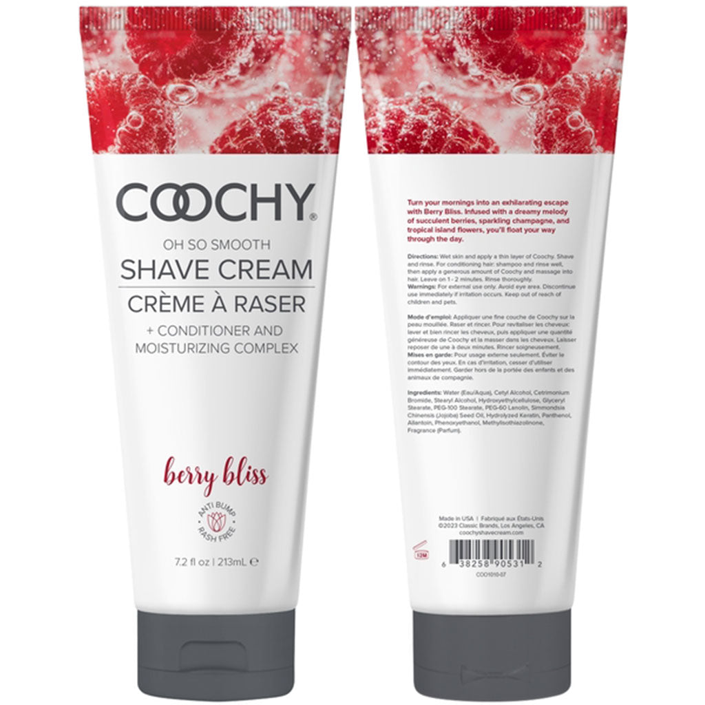 Oh So Smooth Shave Cream Berry Bliss 7.2oz | 213mL - Sheets Optional