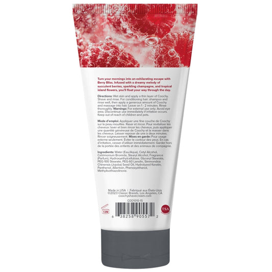 Oh So Smooth Shave Cream Berry Bliss .5oz | 15mL - Sheets Optional