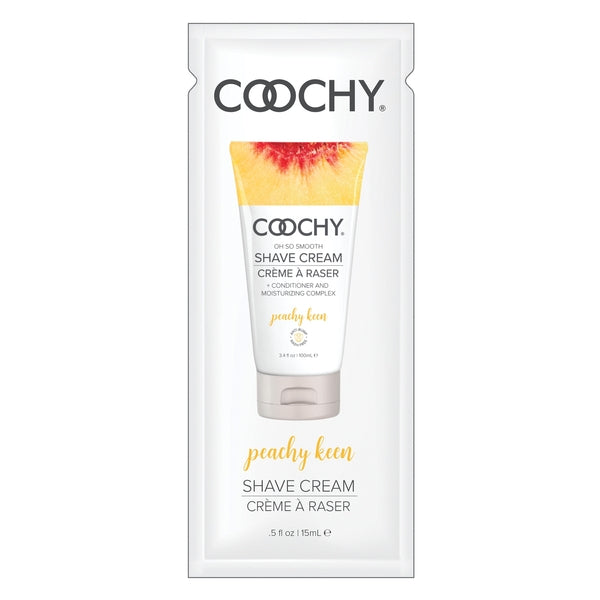 Shave CreamPeachy Keen 0.5 fl oz | 15mL - FOIL - Sheets Optional