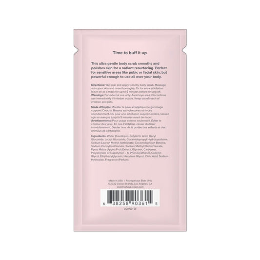 Ultra Smoothing Body Scrub Mango Coconut .35oz | 10mL - Sheets Optional