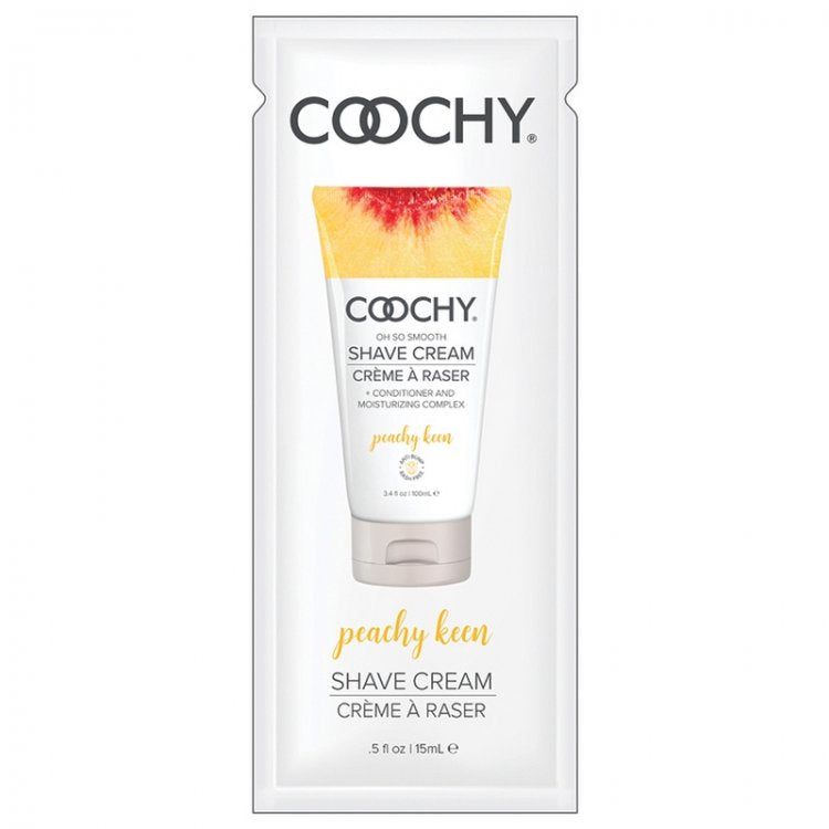 Shave CreamPeachy Keen 0.5 fl oz | 15mL - FOIL - Sheets Optional