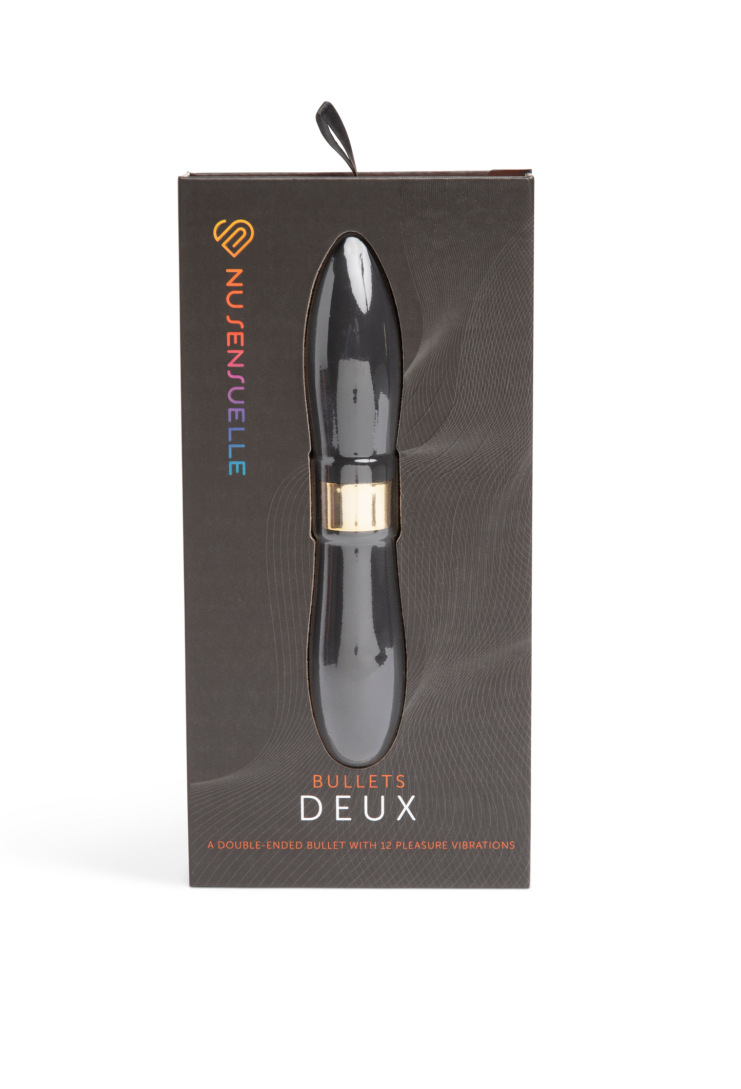 Nu Sensuelle DOUBLE ENDED DEUX BULLET - BLACK - Sheets Optional