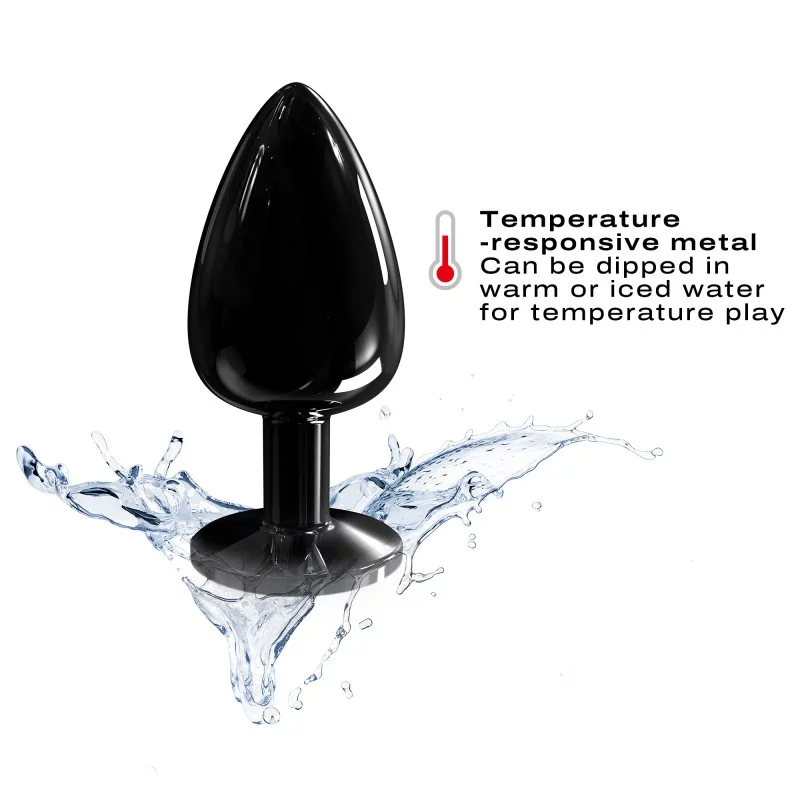 DIAMOND PLUG BLACK L - Sheets Optional