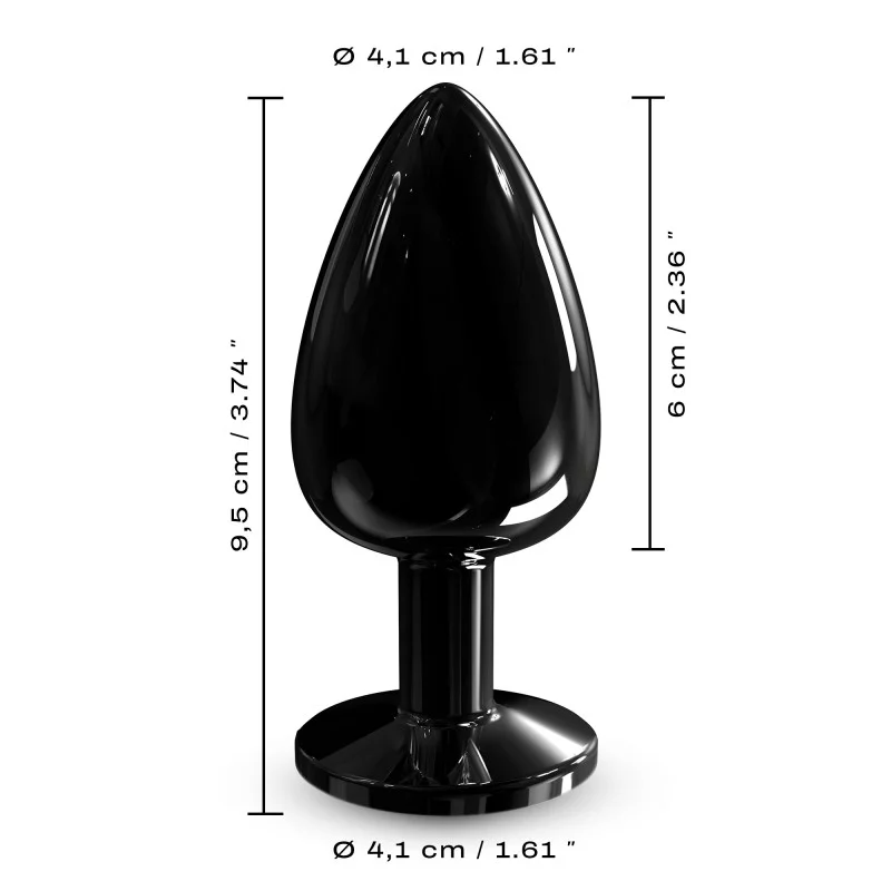 DIAMOND PLUG BLACK L - Sheets Optional