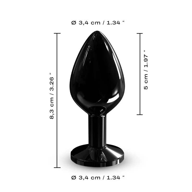 DIAMOND PLUG BLACK M - Sheets Optional