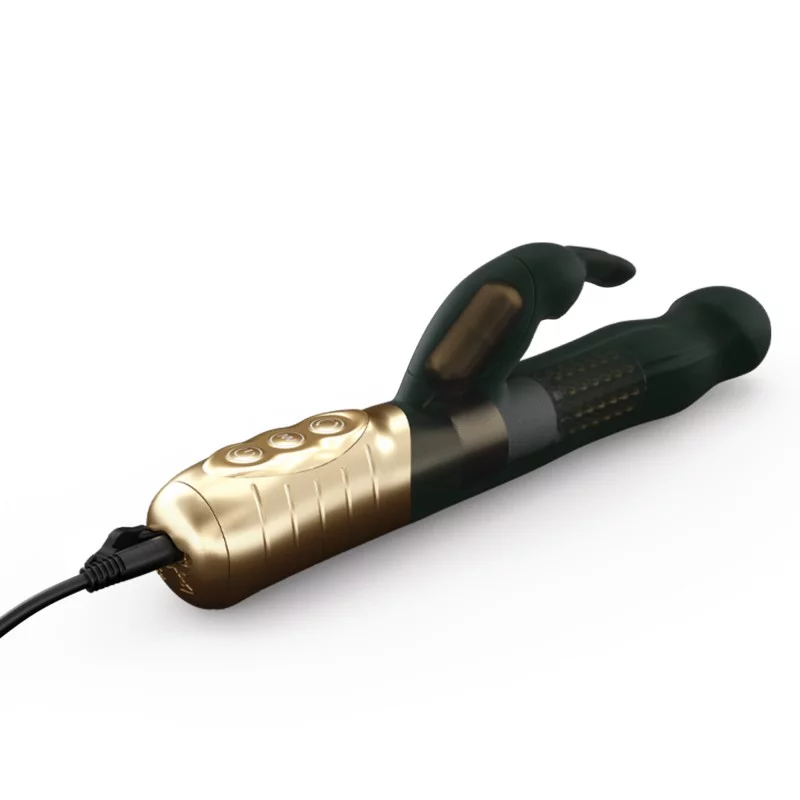 BABY RABBIT BLACK & GOLD 2.0 - RECHARGEABLE - Sheets Optional
