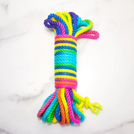 Unicorn Rainbow Bondage Rope - Sheets Optional