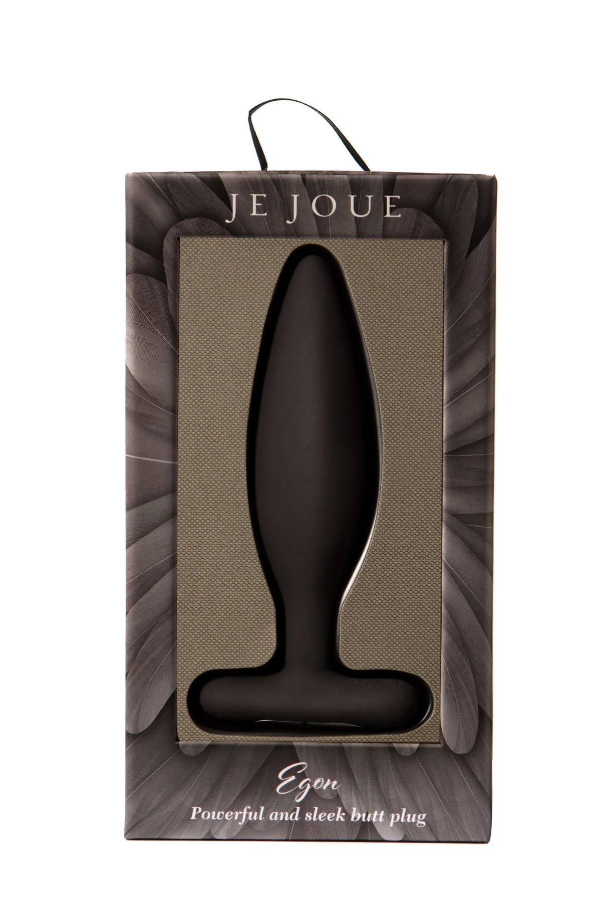 Egon Vibrating Butt Plug Black - Sheets Optional