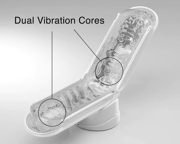 Flip Zero Electronic Vibration Male Masturbator - Sheets Optional