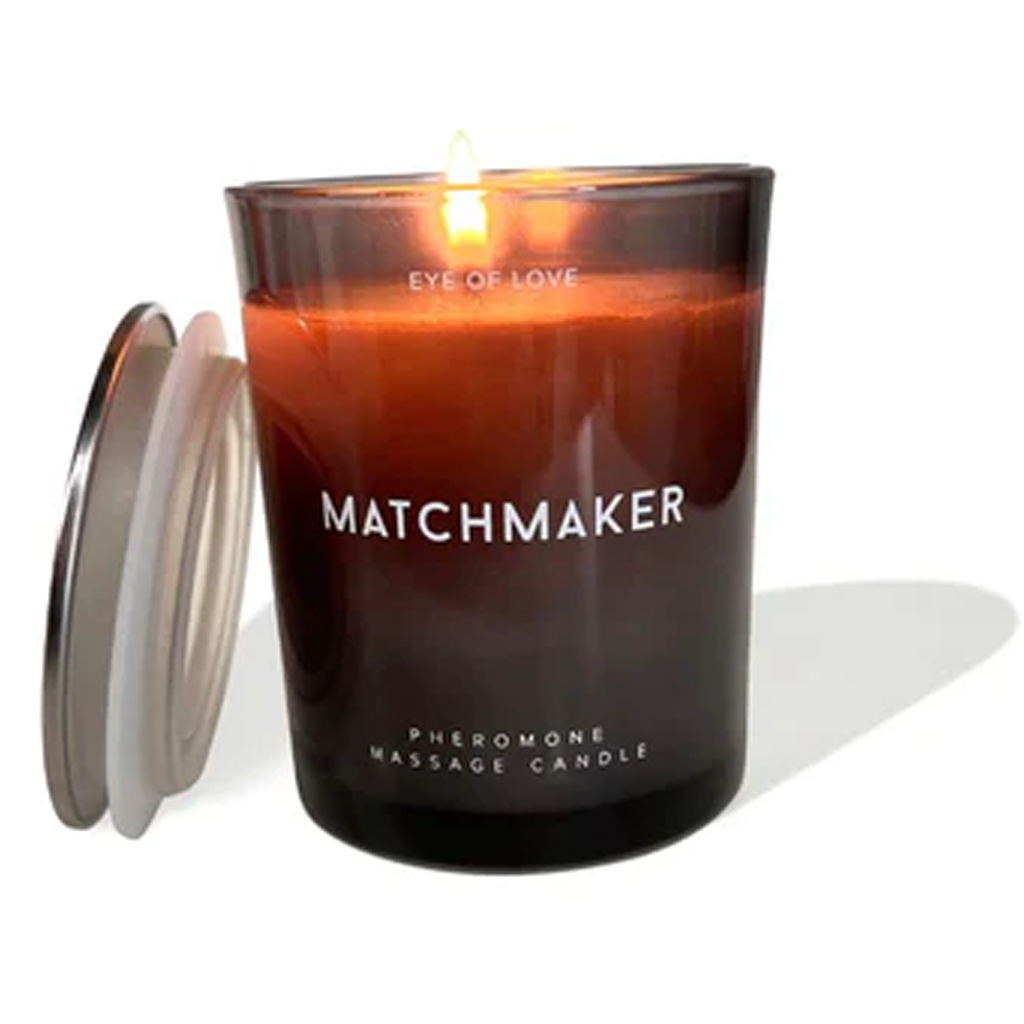 Matchmaker Black Diamond Massage Candle - Attract Her 150ml / 5.0 fl oz - Sheets Optional