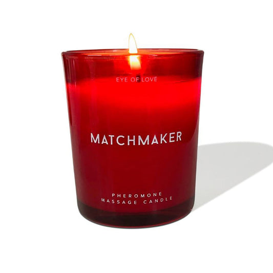 Matchmaker Red Diamond Pheromone Massage Candle - Attract Him 150ml / 5.0 fl oz - Sheets Optional