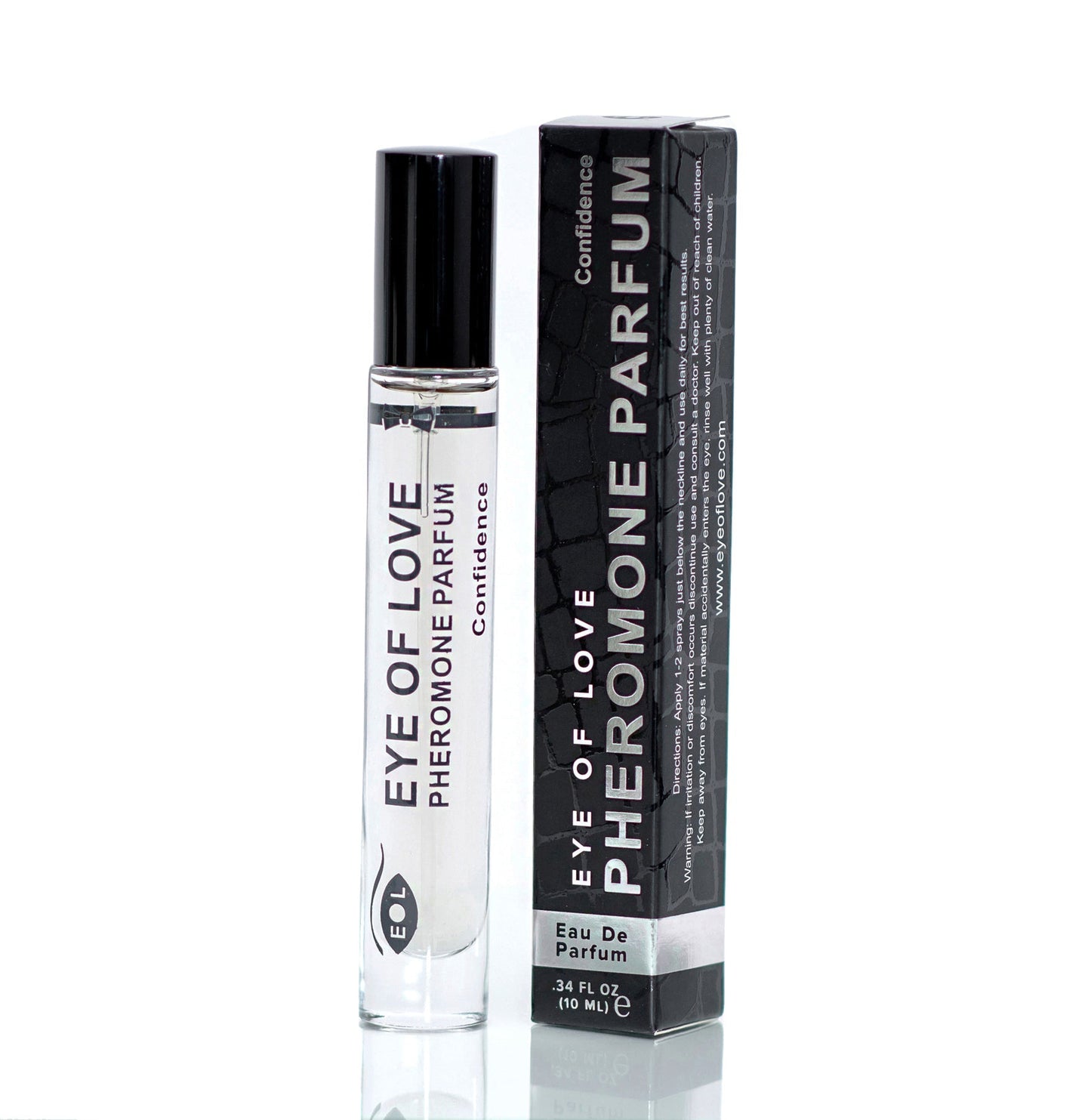 Confidence - Pheromone Cologne - 10ml / .33 fl oz - Sheets Optional