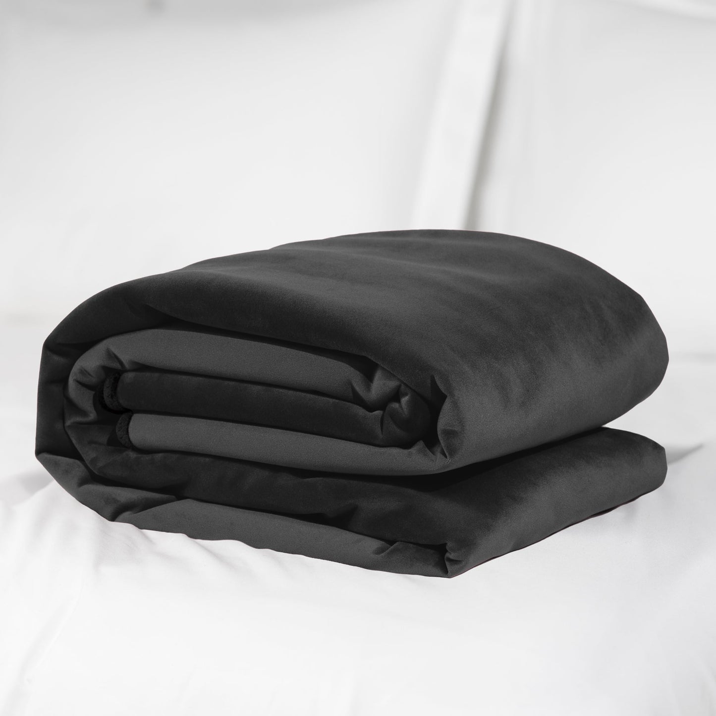 Facinator Throw Black Microvelvet - Mini - Sheets Optional