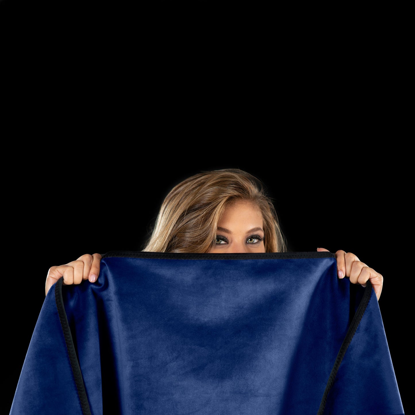 Fascinator Throw Royal Blue Microvelvet - Mini - Sheets Optional