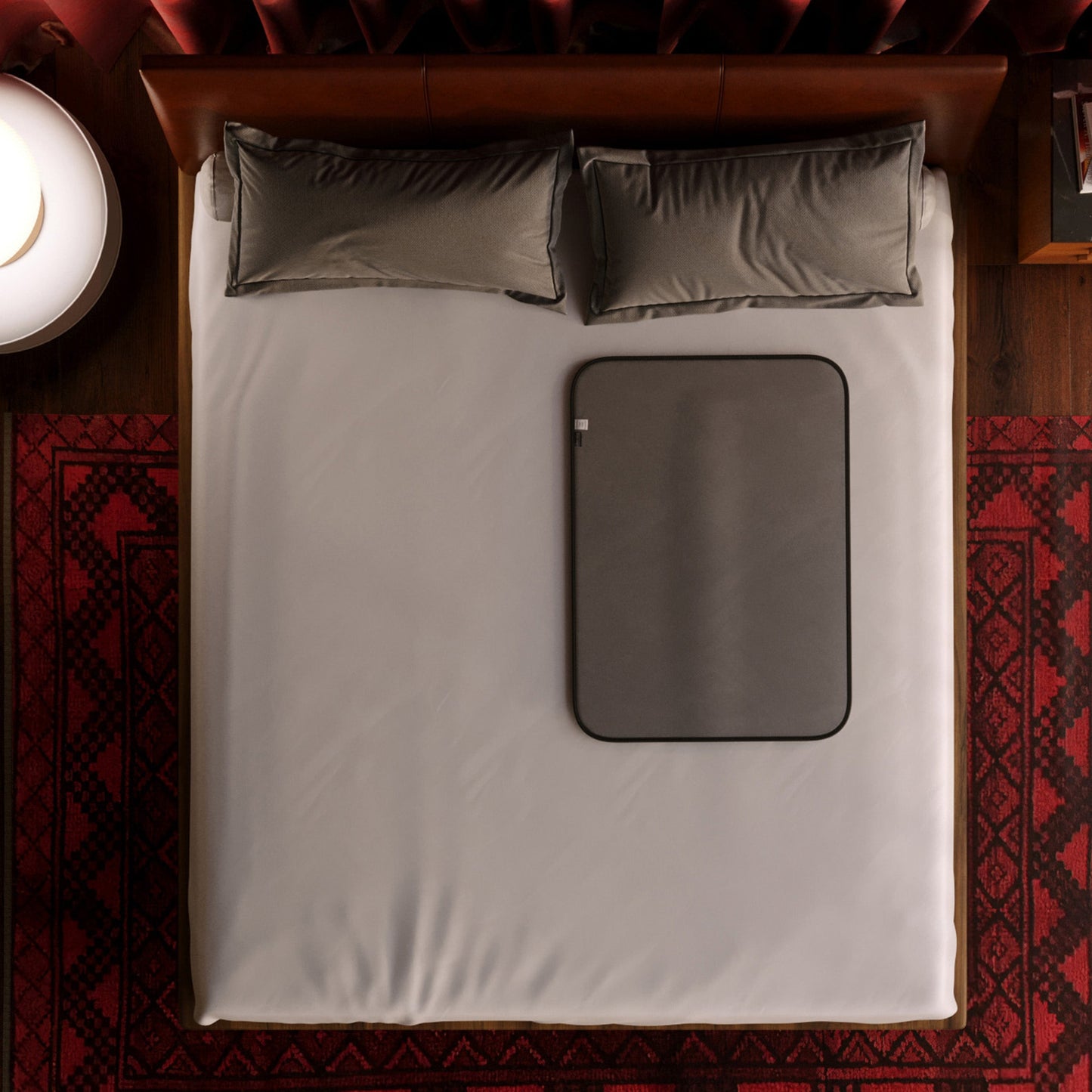 Facinator Throw Grey Microvelvet - Mini - Sheets Optional