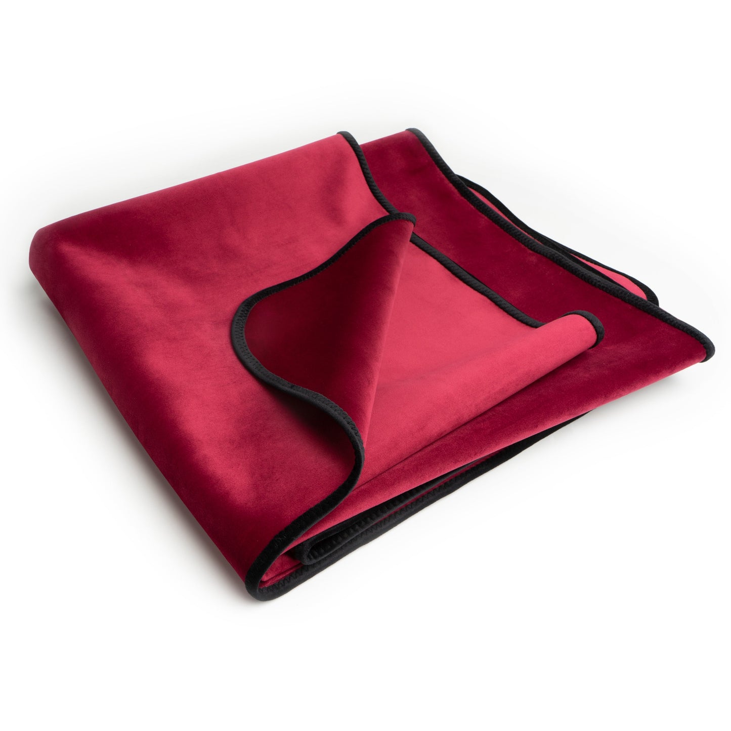 Fascinator Throw Merlot Microvelvet - Mini - Sheets Optional