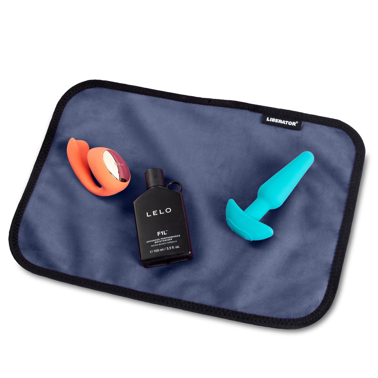 Fascinator Toy Pad - Moisture-proof Toy Pad, Microvelvet - Indigo - Sheets Optional