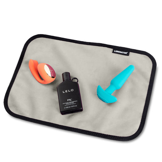 Fascinator Toy Pad - Moisture-proof Toy Pad, Microvelvet - Grey - Sheets Optional