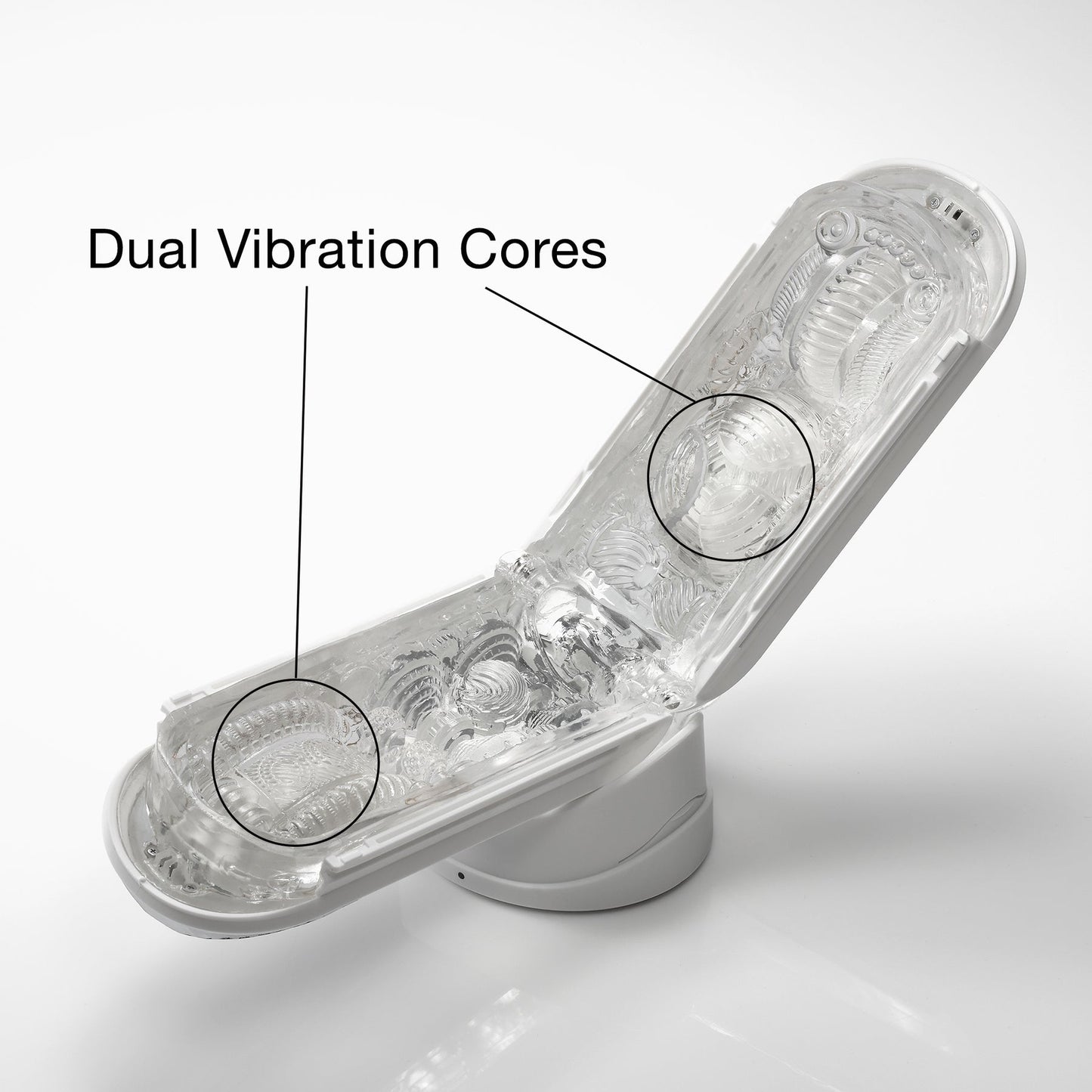 FLIP ZERO GRAVITY EV (ELECTRONIC VIBRATION) WHITE - Sheets Optional