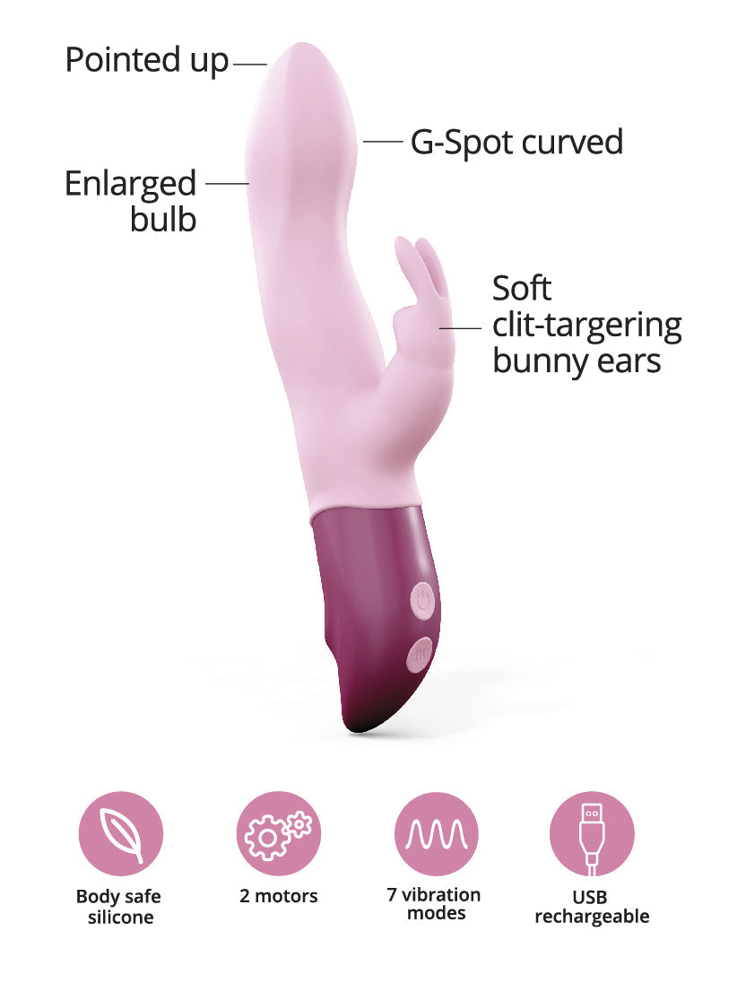 HELLO RABBIT - BABY PINK - Sheets Optional