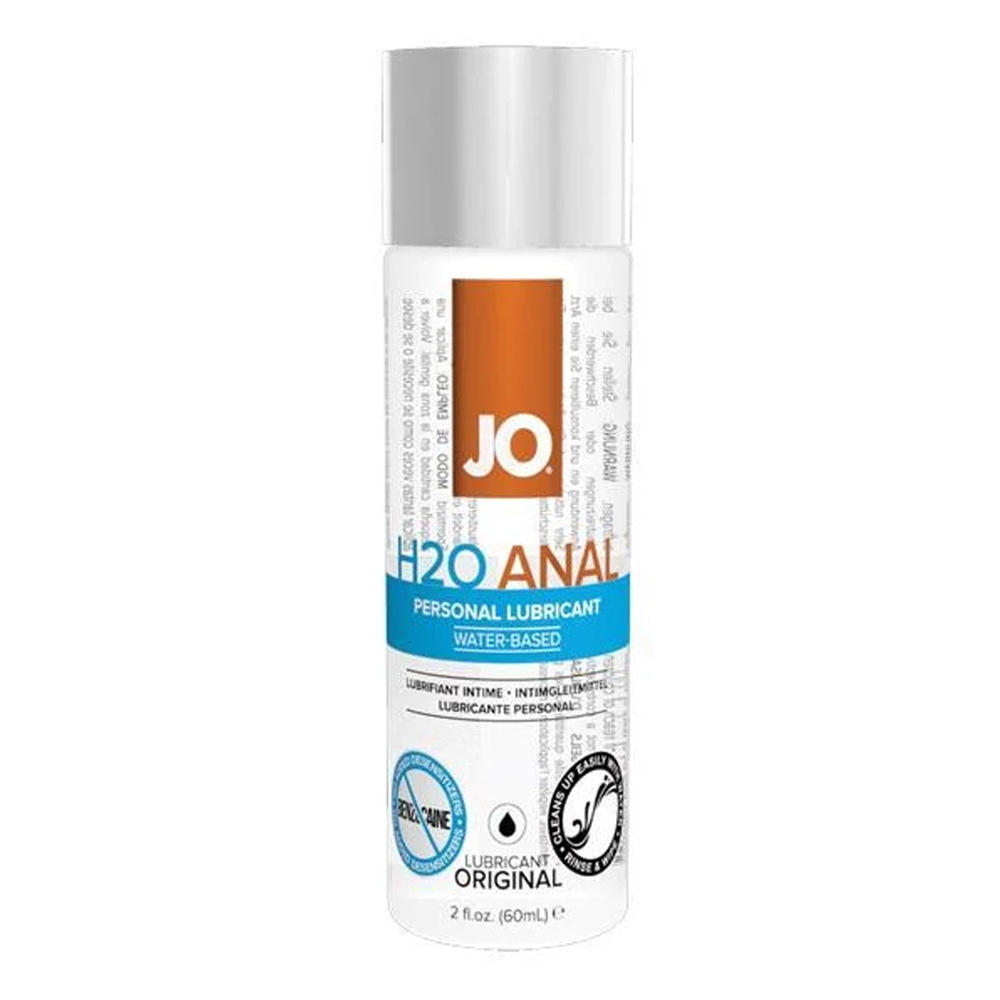 JO Anal H2O Lubricant 2oz - Sheets Optional