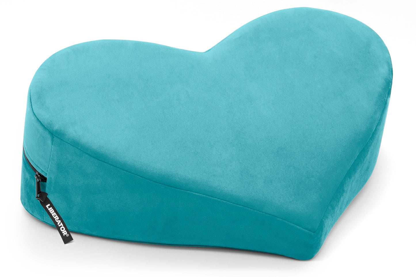Heart Wedge Teal Microvelvet - Sheets Optional