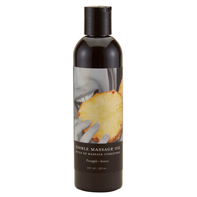 Edible Massage Oil Pineapple 8 fl oz / 237 ml - Sheets Optional
