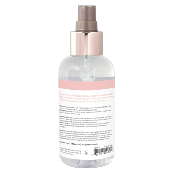 Oh So Fine Feel Fresh Intimate Spray - Peony Prowess 4oz | 118mL - Sheets Optional