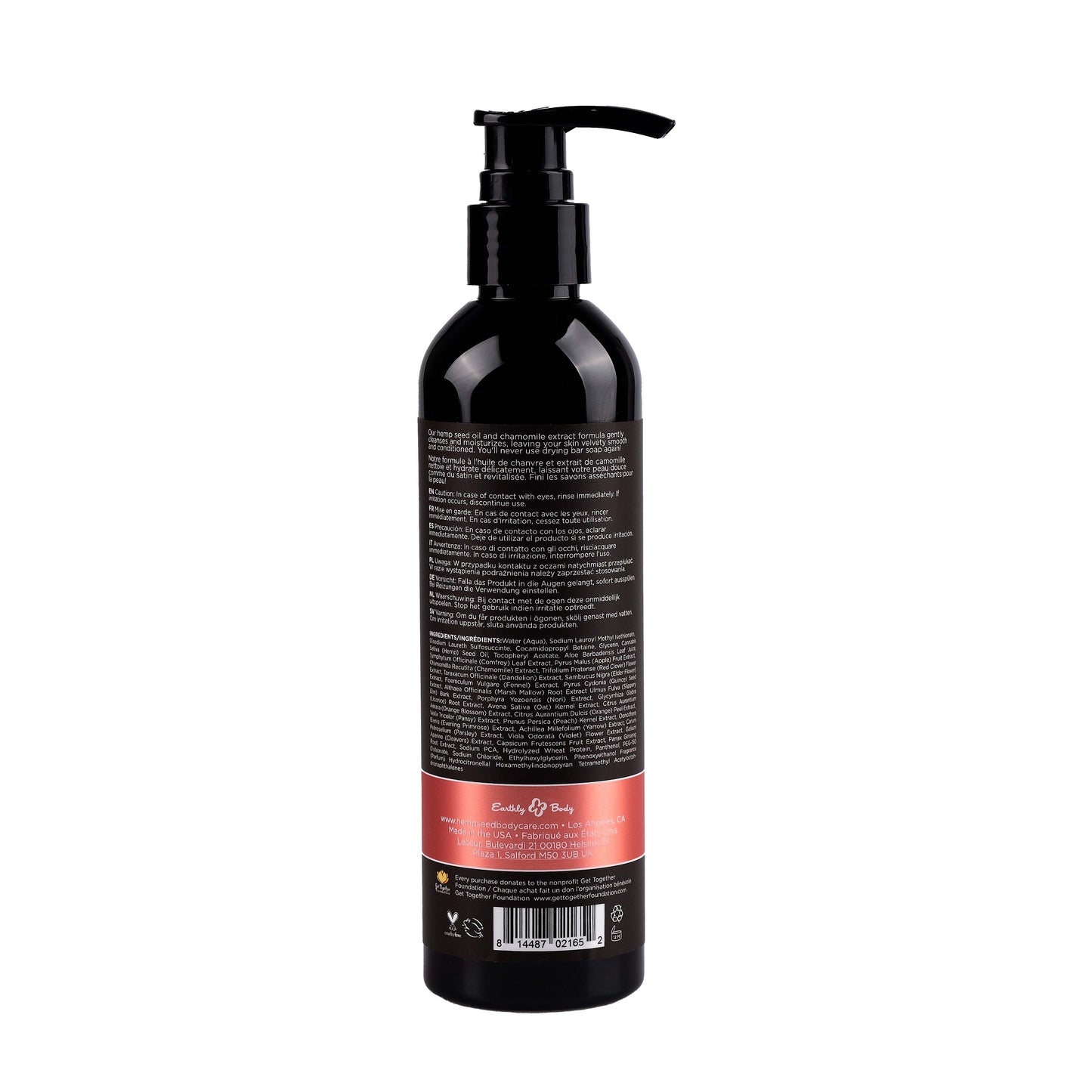 Hemp Seed Bath & Shower Gel Isle of You 8 fl oz / 237 ml - Sheets Optional