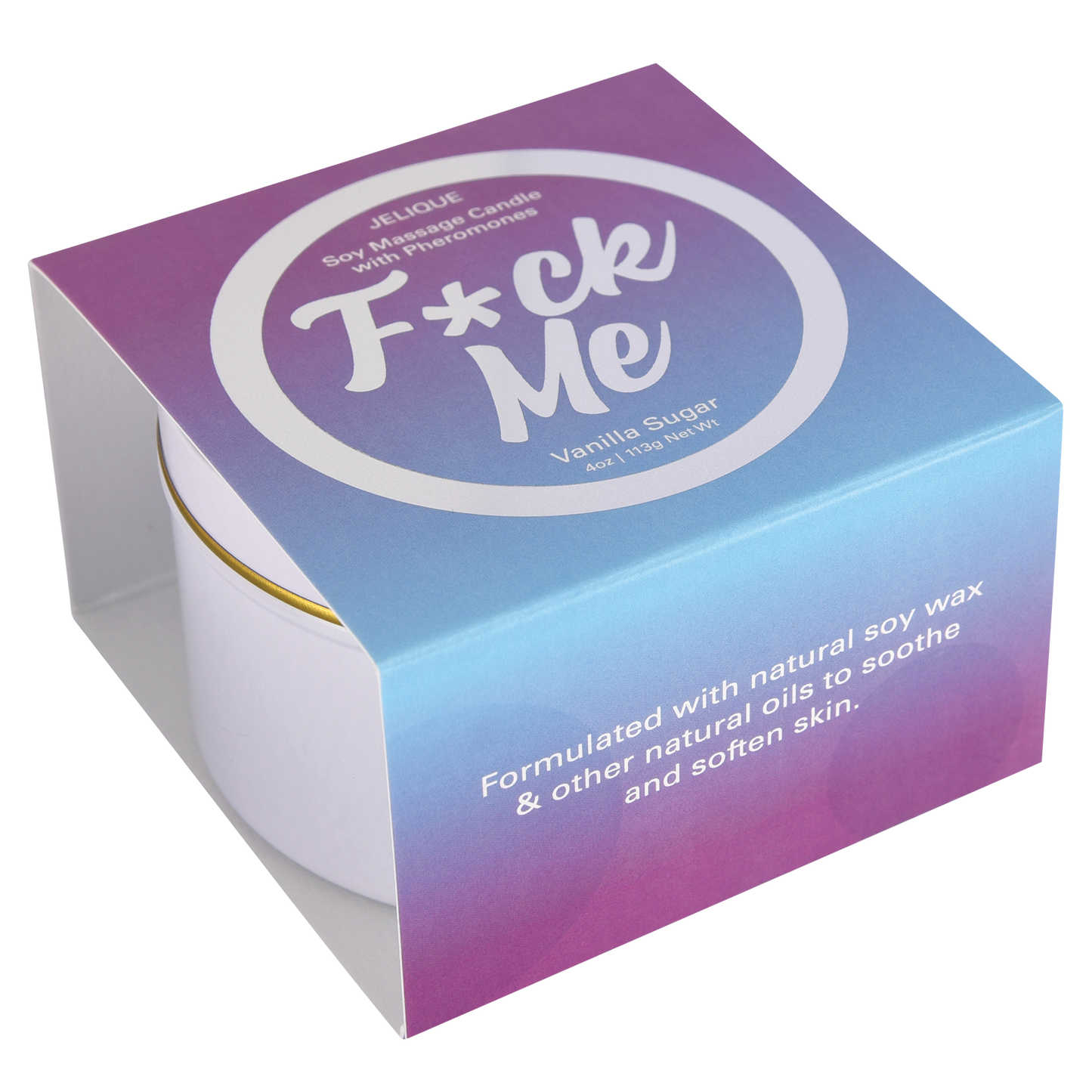 MOOD CANDLES Pheromone Soy Massage Candles Vanilla Sugar 4oz | 113g - Sheets Optional
