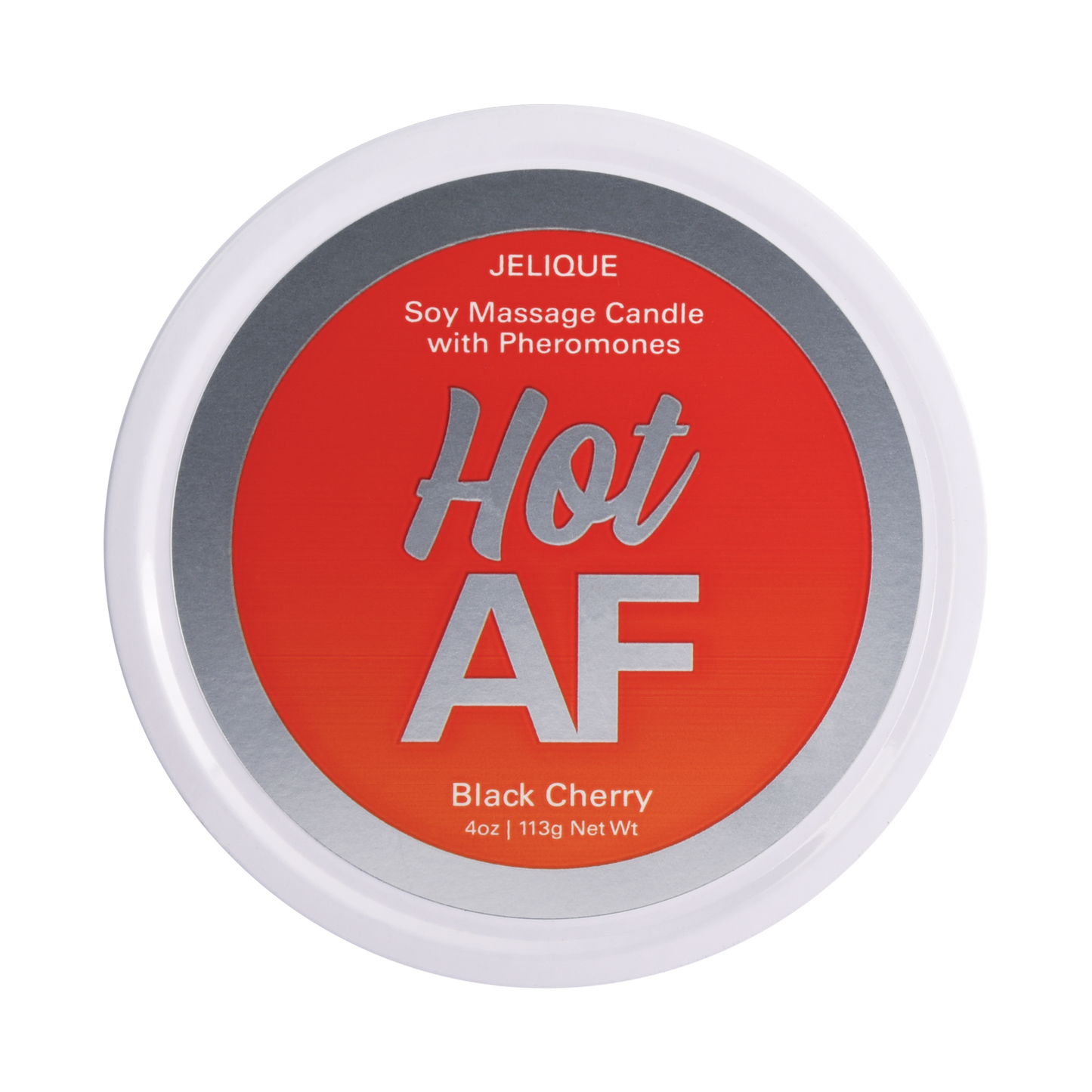 MOOD CANDLES Hot AF - Pheromone Massage Candle Black Cherry 4oz | 113g - Sheets Optional