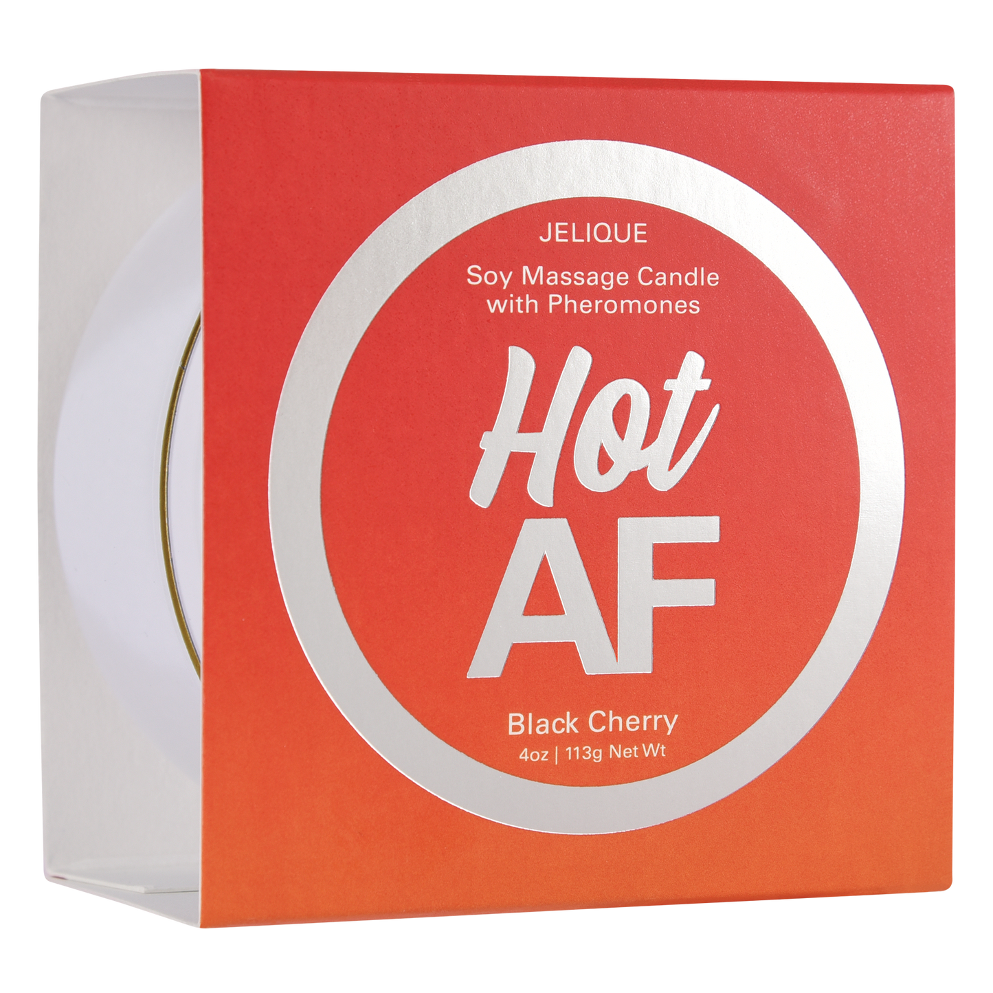 MOOD CANDLES Hot AF - Pheromone Massage Candle Black Cherry 4oz | 113g - Sheets Optional