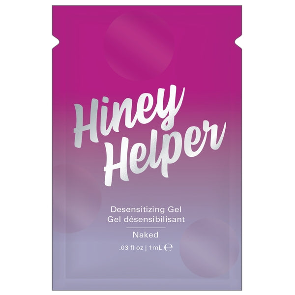 HINEY HELPER DESENSITIZING GEL - FOIL - 0.03 fl oz | 1 mL - Sheets Optional