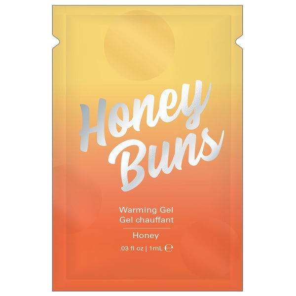 HONEY BUNS WARMING AROUSAL GEL - FOIL - 0.03 fl oz | 1 mL - Sheets Optional