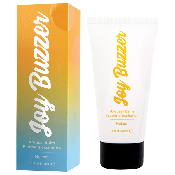 JOY BUZZER Clitoral Arousal Balm - Naked Flavor Free 1.5oz | 44mL - Sheets Optional