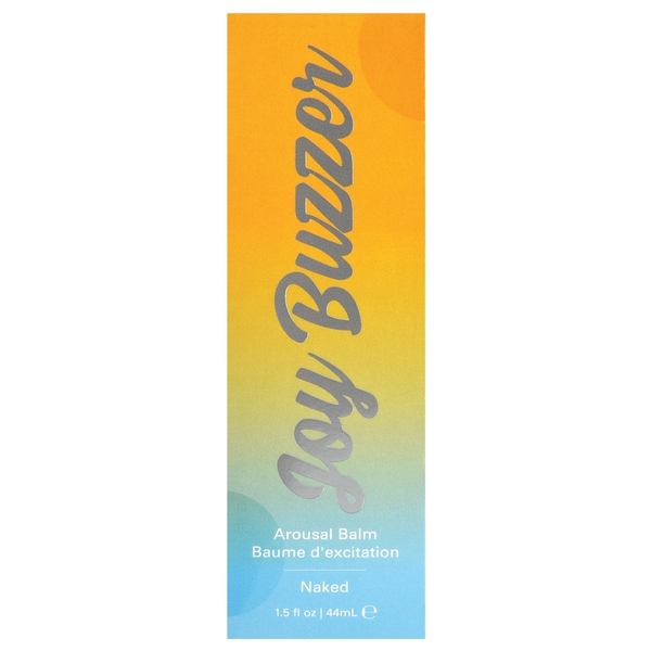JOY BUZZER Clitoral Arousal Balm - Naked Flavor Free 1.5oz | 44mL - Sheets Optional