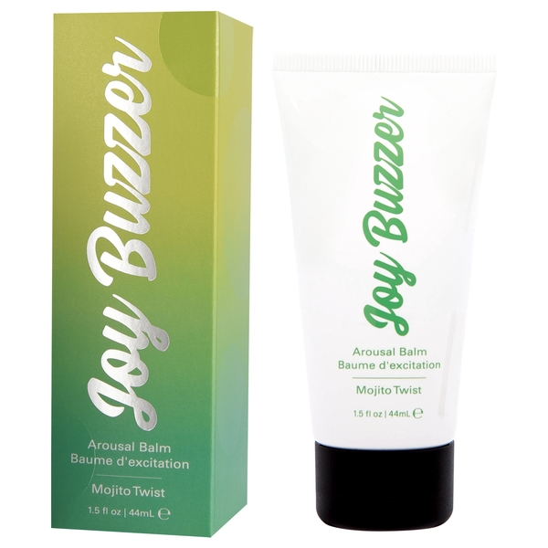 JOY BUZZER Clitoral Arousal Balm - Mojito Twist 1.5oz | 44mL - Sheets Optional