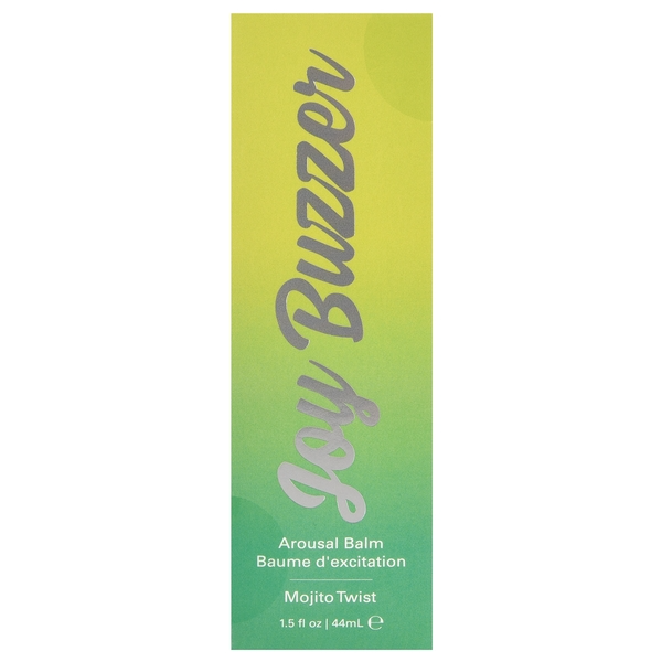 JOY BUZZER Clitoral Arousal Balm - Mojito Twist 1.5oz | 44mL - Sheets Optional