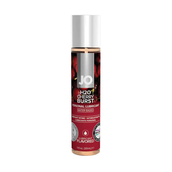 JO H2O Flavoured Lubricant Cherry 1oz - Sheets Optional
