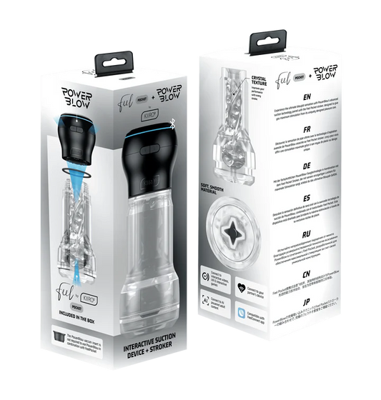 Powerblow + Pocket Stroker Crystal - Sheets Optional