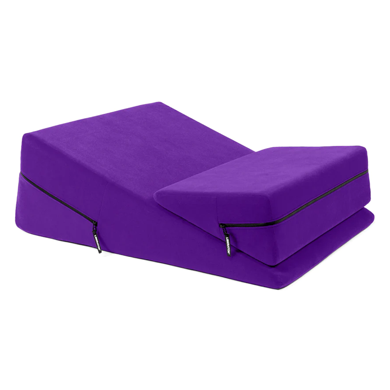 Wedge/Ramp Combo Purple Microfiber - Sheets Optional