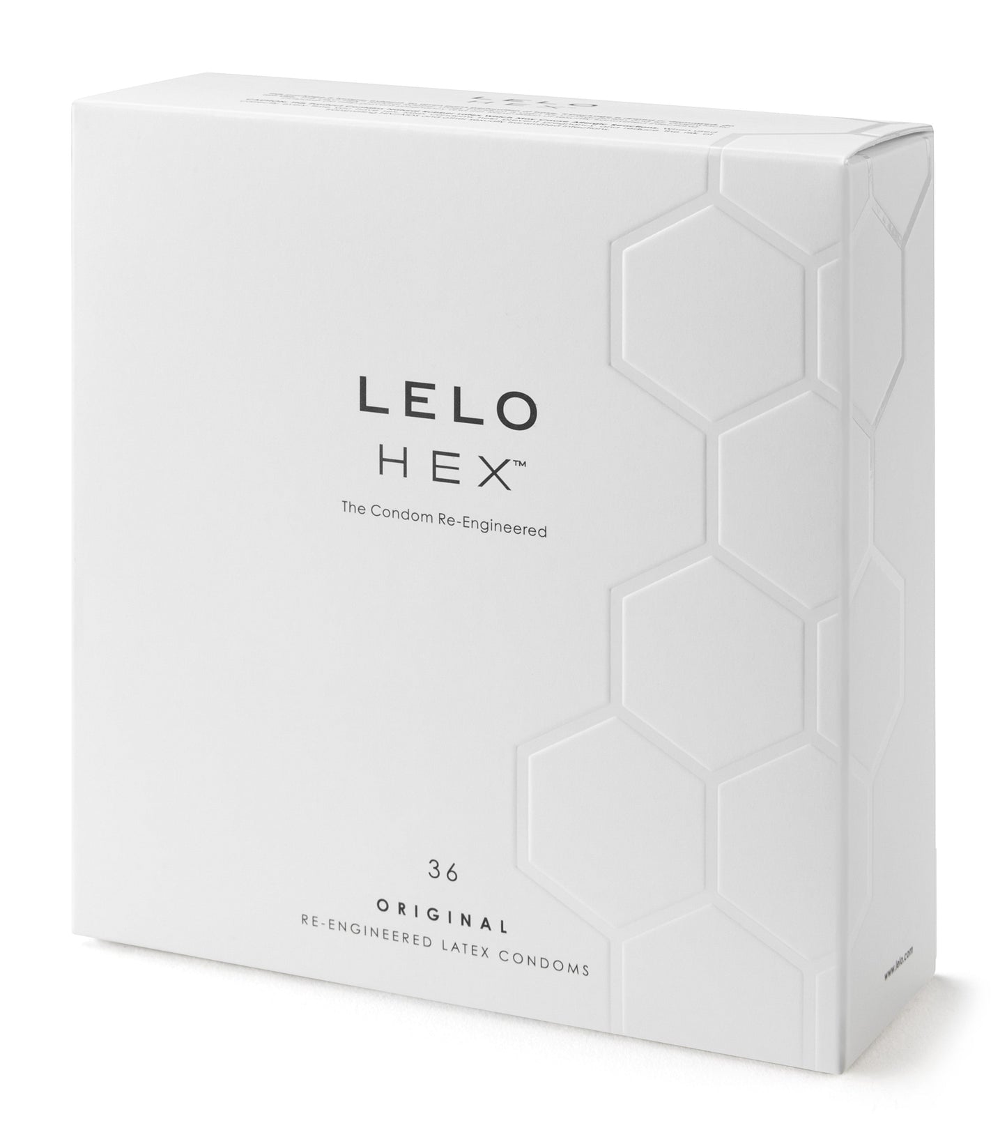HEX Original Condoms, 36 Pack - Sheets Optional