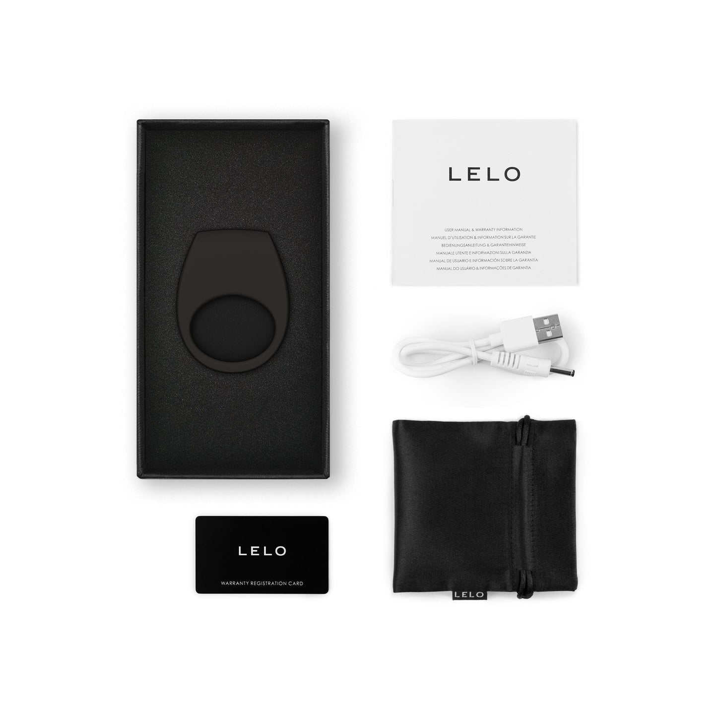 LELO TOR™ 3 Black - Sheets Optional